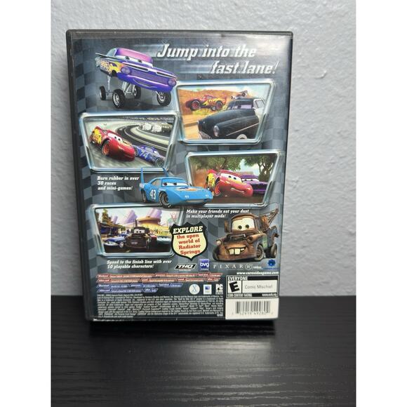 Disney Cars PC Video Game - CD-ROM -Complete 2-Disc Set - Picture 2 of 3